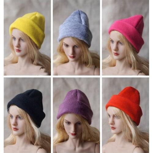 In Stock 1/6 Scale Soldier Knitted Hats Clothes Accessories for Male &Female Action Figure Model Fit 12'' PH TBL Body