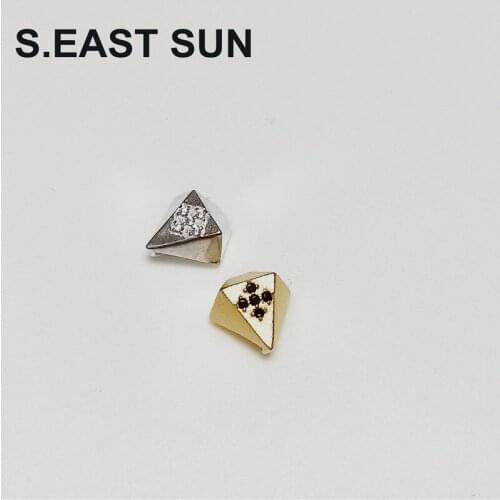 S.EAST SUN S925 Sterling Silver Korean popular Diamond Pendant Necklace womens jewelry gift handmade