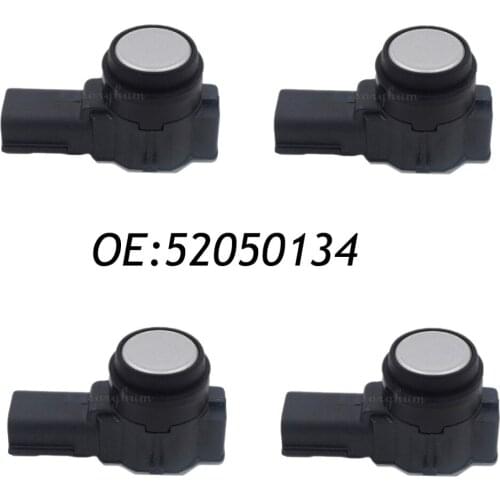 4PCS PDC Parking Sensor Bumper Object Aid Backup Fit For GM 52050134 0263023351 silver