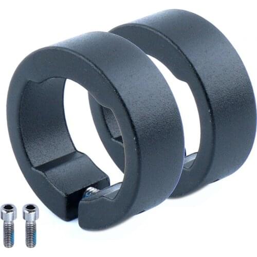 50% Hot Sale 2Pcs Replacement Aluminum Alloy Bicycle Grip Handlebar Lock Rings Bike Lock-on Grip Lock Ring for Mountain Bicycle