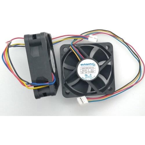 NONOISE G5015M12D1+6 DC 12V 0.2A 4pin PWM 50*50*15mm For Car Audio Cooling Fan