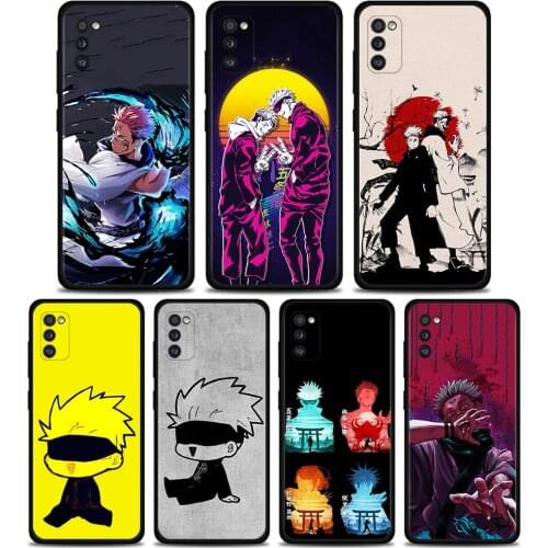 Jujutsu Kaisen Phone Case For Samsung Galaxy F41 F22 F12 F52 F62 M31 M30s M51 M11 M31s M01 M32 M42 M62 M12 M21 Cover Shell