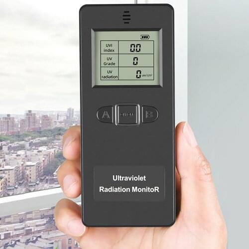 Digital UV Light Detector Ultraviolet Radiation Monitor With Bracket Ultraviolet UV Radiation Tester Drop Shipping Wholesale