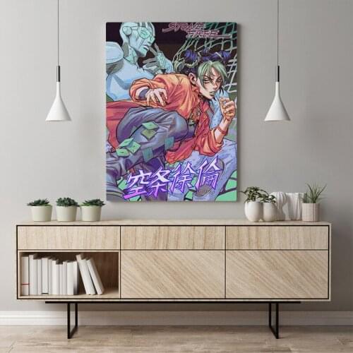 Jolyne Cujoh Part 6 Stone Ocean wall Art canvas decoration poster prints For living room home bedroom decor painting
