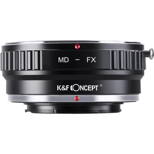 K&F CONCEPT MD-FX Camera Lens Adapter Ring For Minolta MD MC Mount Lens to for Fujifilm X Mount X-Pro1 Camera Body