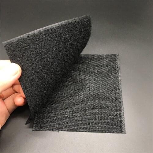 Velcro Size: 10cm*10cm DIY Backpack Hook& Loop for Embroidered Patch Badges Stripes Sewing On Clothes Stickers