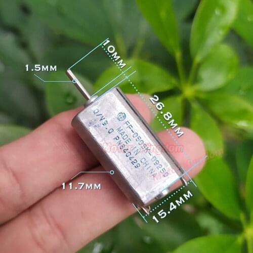MABUCHI FF-050SK-09250 D/V 9.0 Micro 5V 6V 9V Mini Small 16mm Motor Mute Silent 050 Motor for Lock Car AV DVD Player