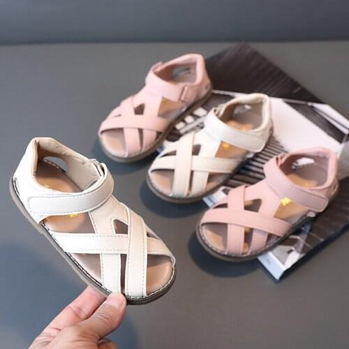 Girls' Sandals 2021 Summer New Korean Childrens Korean Roman Shoes Baby Princess Shoes Baby Girl Shoes