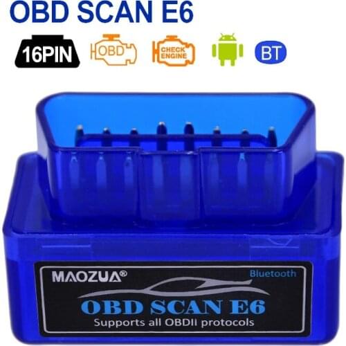 Maozua bluetooth ELM327 V1.5 auto car code reader scanner clear trouble code check engine light car diagnostic tool