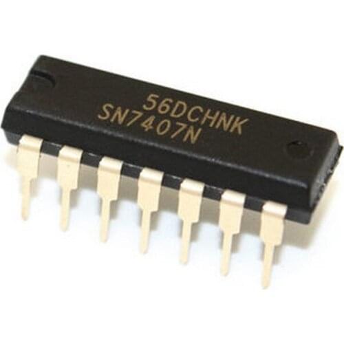 In Stock 100% New&original 5pcs/lot SN7407N DM7407N / DIP14