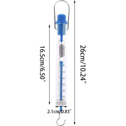 Spring Scale Balance Tubular 5N/500gm/.5Kg Newton Gram Dynamometer Spring Scale Balance Tubular Newton Gram Dynamometer