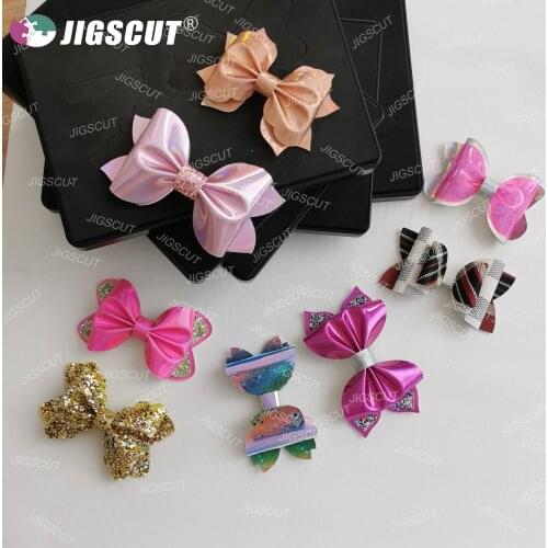 Hair bow cutting die DIY die cuts for fabric crafts and scrapbooking fit sizzix machines