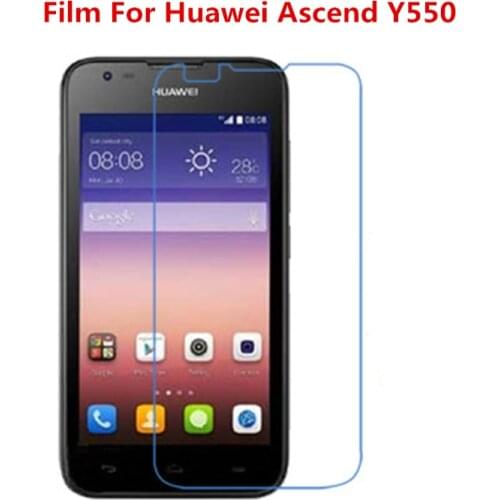 1/2/5/10 Pcs Ultra Thin Clear HD LCD Screen Protector Film With Cleaning Cloth Film For Huawei Ascend Y550