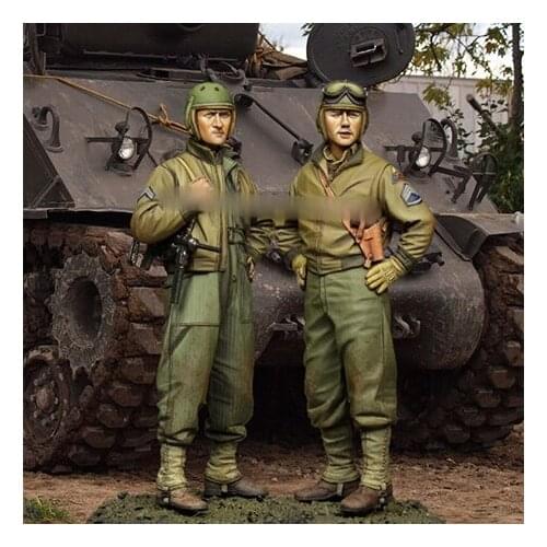 1/35 Resin Model Figure GK, Unassembled and unpainted kit