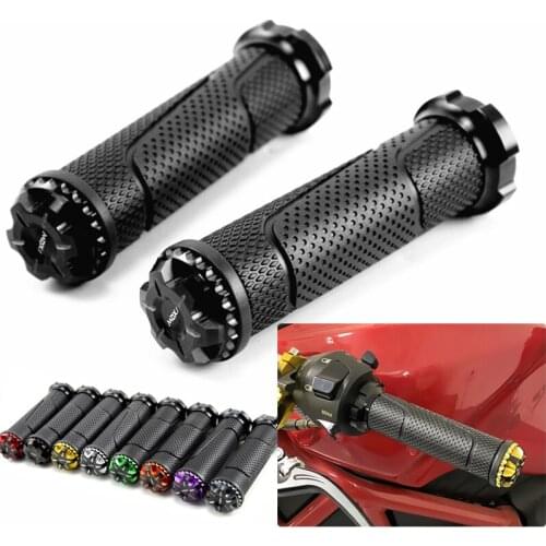 1Pair Motorcycle grips hand rubber pedal biker scooter handlebar grips modified handlebar throttle turn Grip Settle Handle Grips