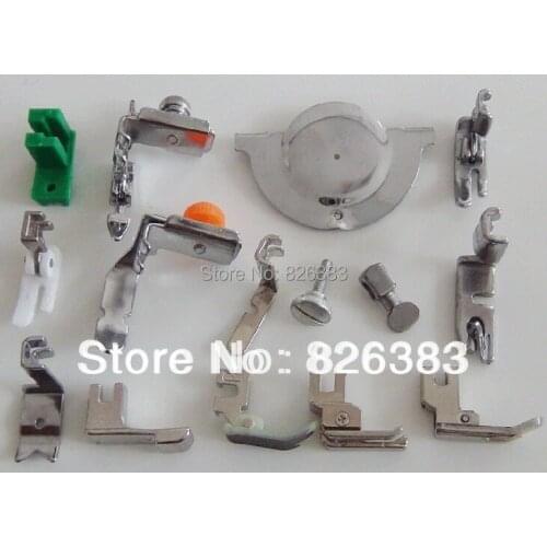 15 PCS/1 set good quality presser feet for Old home pedal sewing machine with box