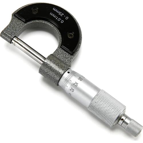 25mm Good Quality High Accuracy Hardened alloy Probe Outside Micrometer Gauge Measuring Tool 0.01mm