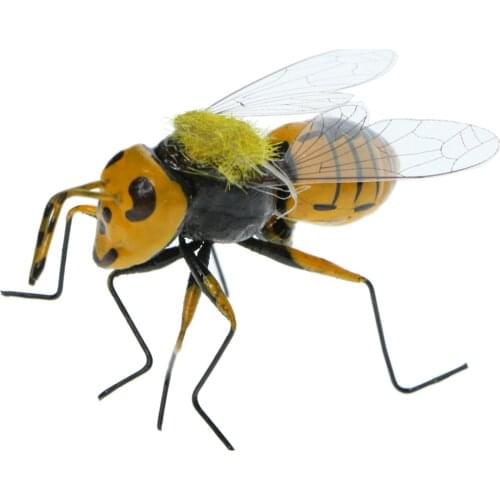 5x Artificial Insect Bait Lure Bumble Bee Fly Trout Artificial Fishing Lures Outdoor Fishing Insects Baits Home Garden Decor