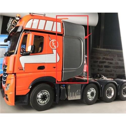 Sheet metal process remote control actros truck SPLR equipment rack side plate for tamiya 1/14 scale beEnz 3363 56348 MAN tgx