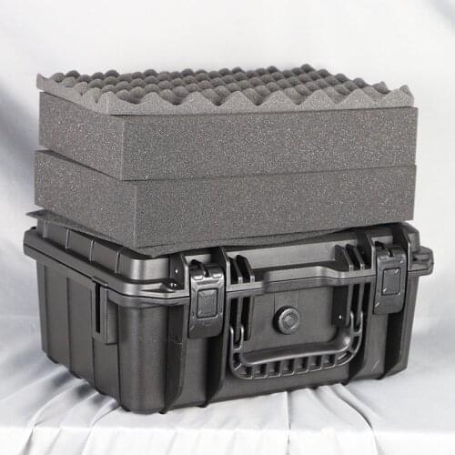 Size 350*250*160mm SunQian new model SQ35T1 plastic waterproof shockproof tool case tool box for equipment