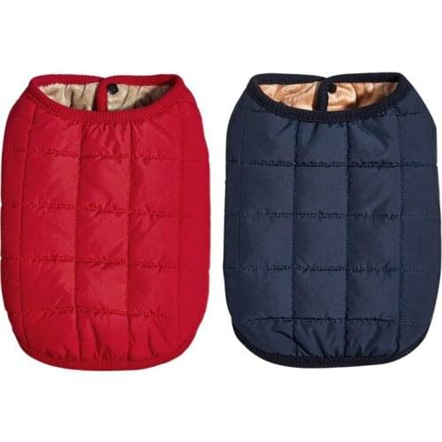 Pet Clothes Dog Vest Harness Pet Winter Warm Christmas Style Sleeveless Pet Coat Puppy Accessory Pet Vest Warm