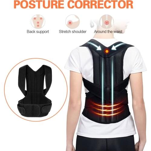 Posture Support Belt Shoulder Scoliosis Straighten Waist Training Lower Back Support Corset Posture Correction Neoprene