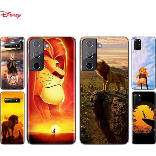 Silicone Cover The Lion King For Samsung Galaxy S21 S20 FE Ultra S10 S10E Lite S9 S8 S7 Edge Plus Phone Case