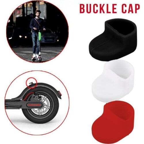 Fender Hook Silicone Sleeve for Xiaomi M365/Pro Electric Scooter Mudguard Lightweight Rear Fender Hook Sleeve Buckle Cap