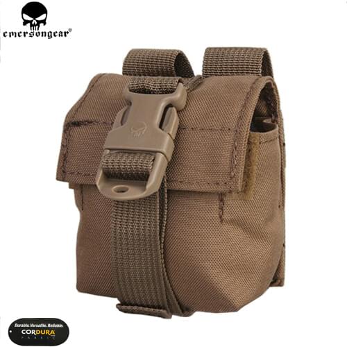 EMERSONGEAR LBT Style Single Frag Grenad Pouch Military Airsoft Paintball Combat Gear Molle Grenad Pouch EM6369