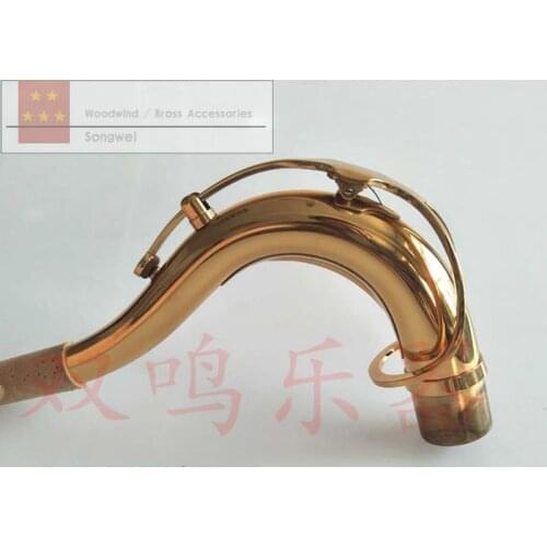 Tenor Bb saxophone neck drop B paint golden sachs repair parts 27.5mm or 28