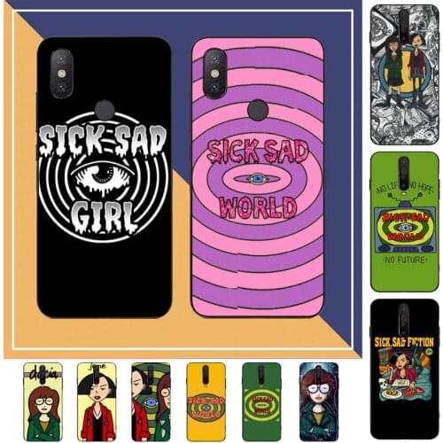 TOPLBPCS Sick Sad World Phone Case for Redmi Note 8 7 9 4 6 pro max T X 5A 3 10 lite pro