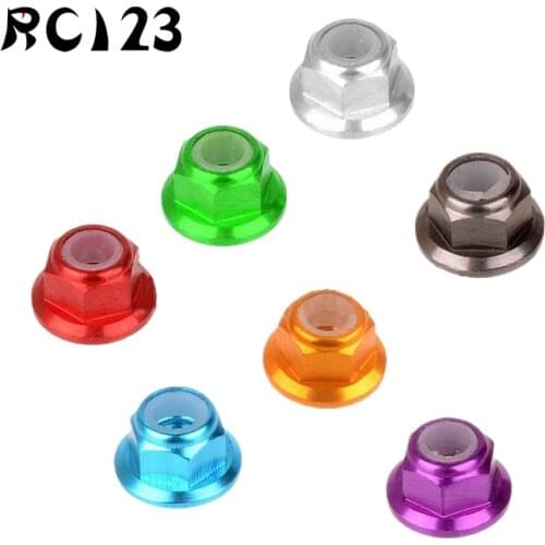 1:10 Nylon Nut M4 4P 02055/02190 102049/122049 For 1/10 RC Car HSP Redcat Himoto NEW ENRON