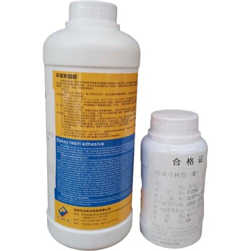 1set 1000g high quality crystal clear epoxy resin glue transparent ab for jewelry making free tools Wholesale&DropShip