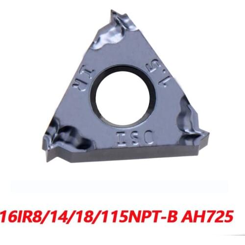 100% Original 16IR8NPT-B AH725 16IR14NPT-B 16IR18NPT 16IR115NPT CNC Carbide Insert Blades Best Quality And Best Price Efficient