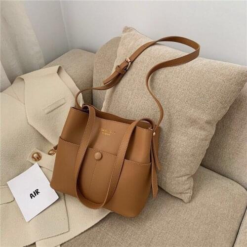 2021 Western Style Ladies Shoulder Bag Bucket Bag