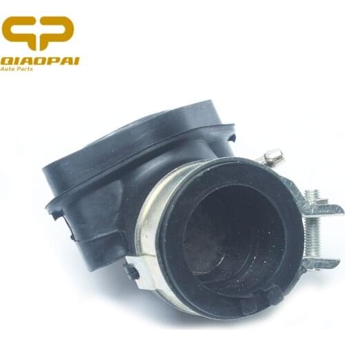 1pc Fuel Supply Motorbike Carburetor Interface Adapter Intake Manifold Pipe Rubber Clamp for GY6 125 CC 152QMi Motorcycle Parts
