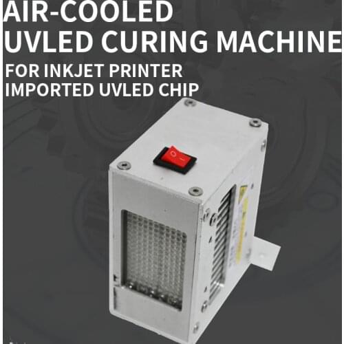 Air-cooled UVLED Curing Machine UV XINF6040uv Ink Jet Printer Drying Curing Equipment