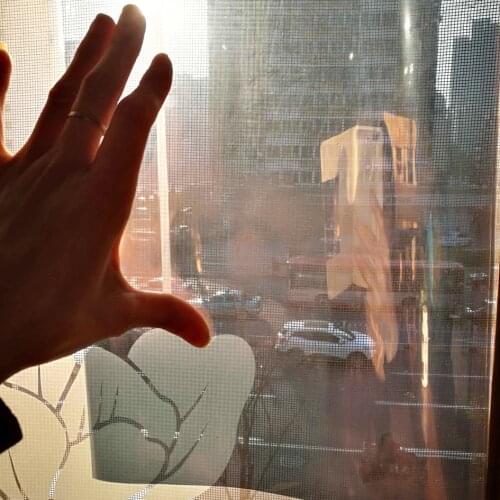 Free shipping Semitransparent Mirror Rear Projection Film