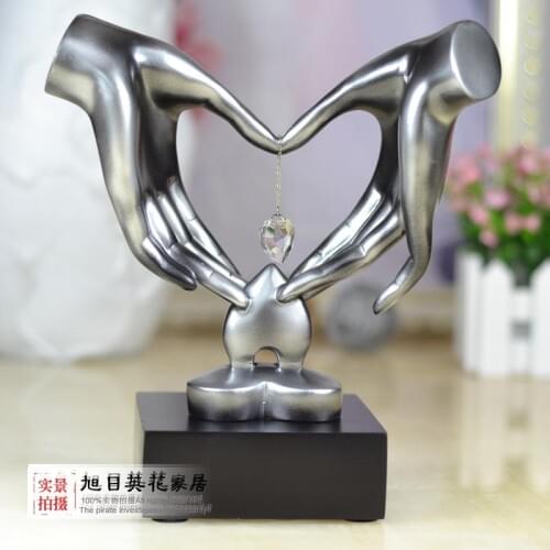 Lovers love wedding anniversary gift birthday decorations crafts Home Furnishing ornaments