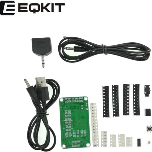 Eqkit Audio level indicator kit 8×4 Audio Spectrum Audio Level indicator diy audio spectrum SMD Component welding exercise