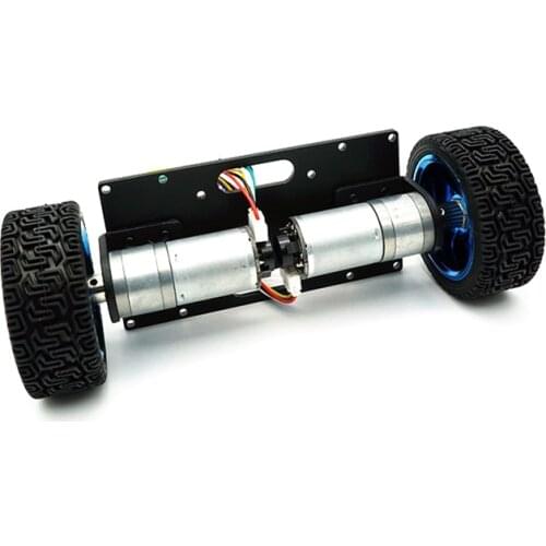 Delicate! 25GA370 DC Motor encoder Balanced car base,65MM wheel self-balancing car high power Large torque, CAR MODEL MOTOR