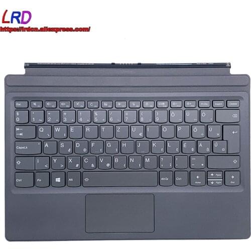 New Original HU Hungarian Backlit Keyboard Portable Mini Base Folio Case for Lenovo Ideapad Miix 520-12IKB Tablet 5N20N88546