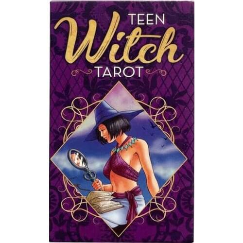 New Teen Witch Tarot Deck Cards Family Holiday Party Playing Cards Tarot Card Board Divination Games PDF Guidance