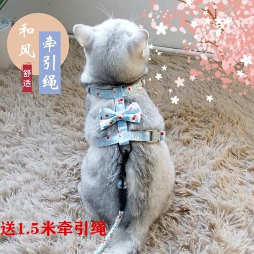 Cat And Dog Traction Rope And Cat Sling Chain Pet Chain Ring, Rope Strap