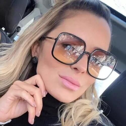 Brand New Fashion Big Frame Travel Sunglasses Men Fashion Luxury Glasses for Women High Quality Retro Sun Glasses Vintage Uv400