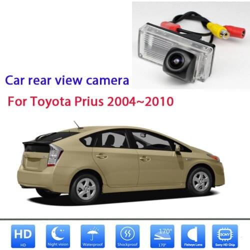 Rear Camera For Toyota Prius 2004 2005 2006 2007 2008 2009 2010 CCD Night Vision Backup license plate camera Waterproof
