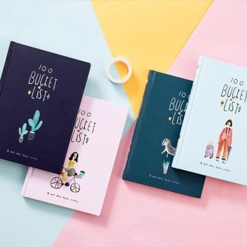 1pcs Creative A5 Color Inside Hardcover Boxed Handbook Notebook Notebook Gift Set Gift Gift