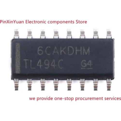 10PCS/LOT New original TL494CDR TL494CN SOIC-16/DIP-16 pulse width modulation control circuit chip In stock