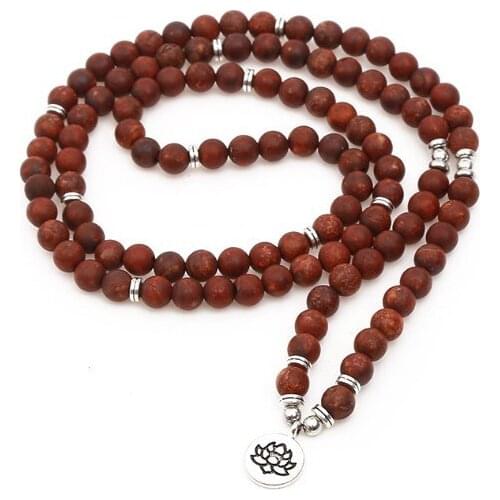108 beads 8mm elastic adjustable Lotus life tree Buddha OM eye Chakra Reiki agate Onyx Yoga Bracelet necklace 3g3f