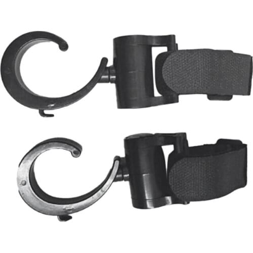 2 Pieces/Baby Stroller Accessories Stroller Multi-Function Hooks Stroller Hook Hangers Bags Mommy Bag Hooks Rotating 360-Degree